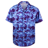Wholesale Summer Cool Short Sleeves Customized Aloha Hawaiian Shirts for Men