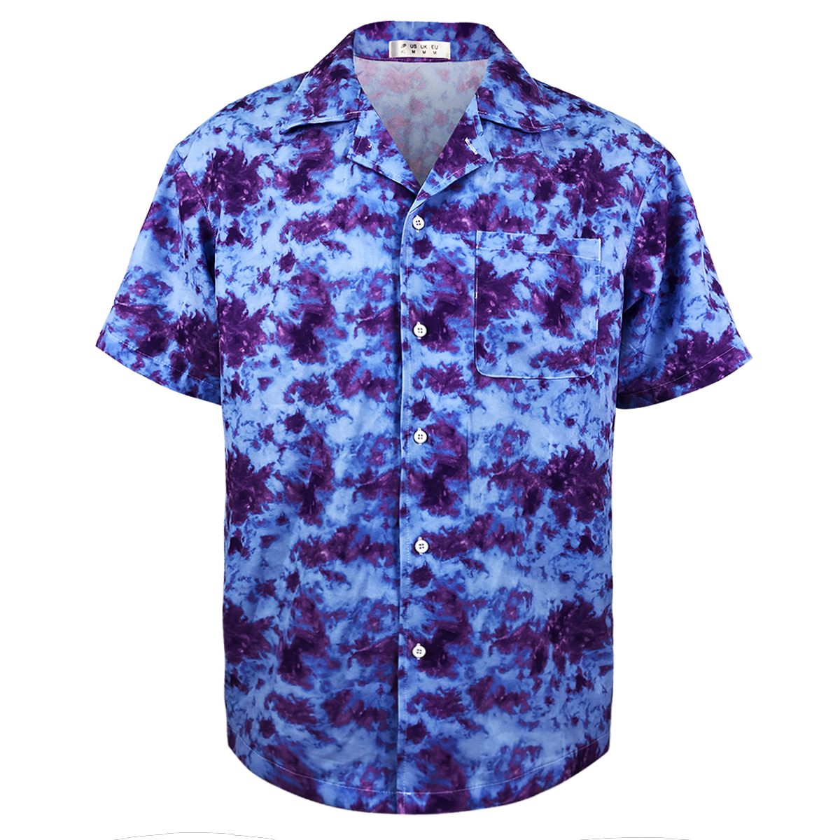 Wholesale Summer Cool Short Sleeves Customized Aloha Hawaiian Shirts for Men
