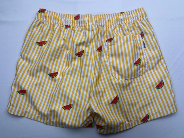 Men's Beach Shorts Elastic Waist Mesh Lining Swimming Trunks New Swimwear Bottom