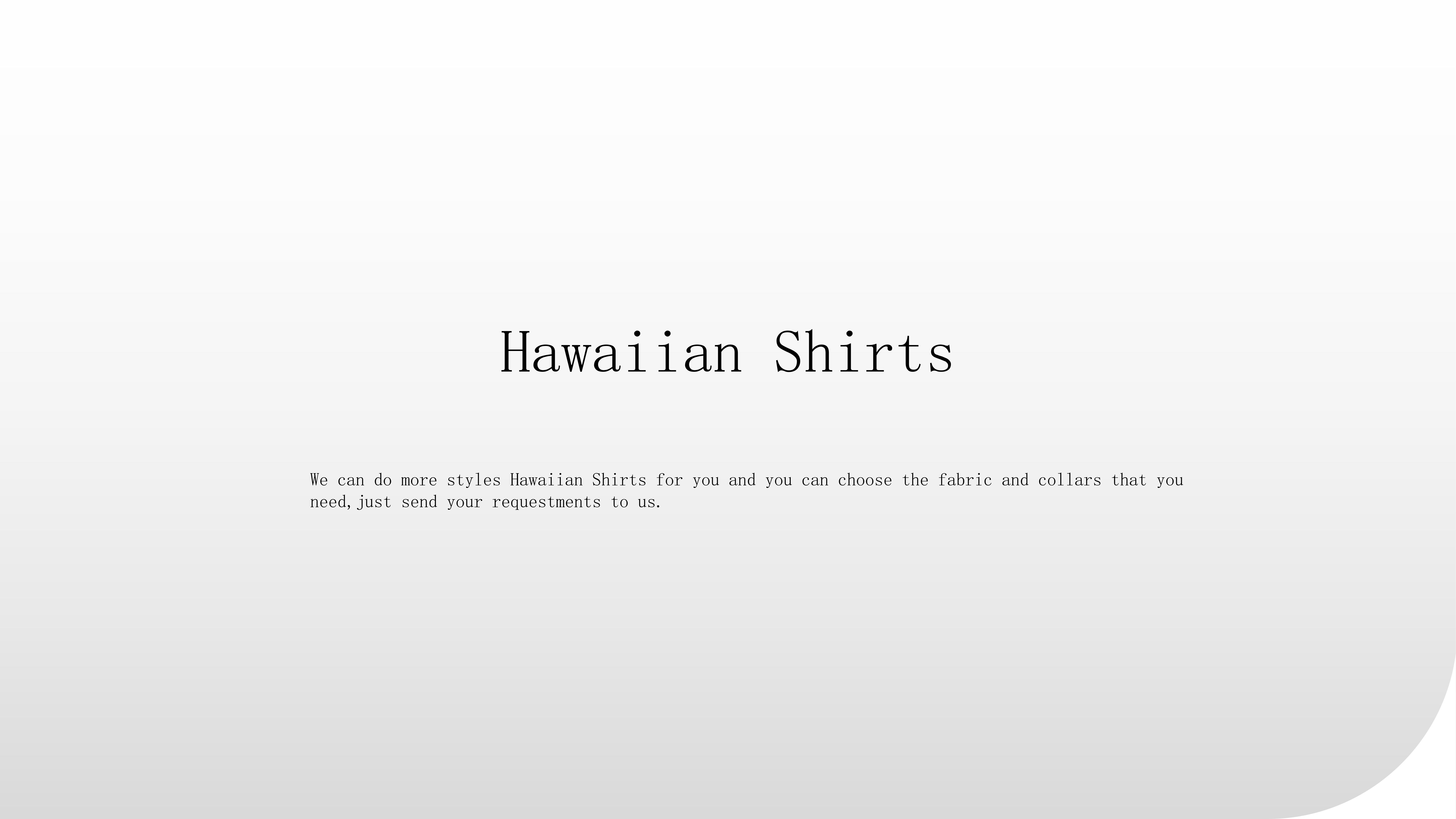 Hawaiian shirt